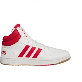 Adidas Hoops 3.0 Mid Lifestyle Basketball Classic Vintage Shoes IG5569 Scarpe Bianco, Taglia : 40