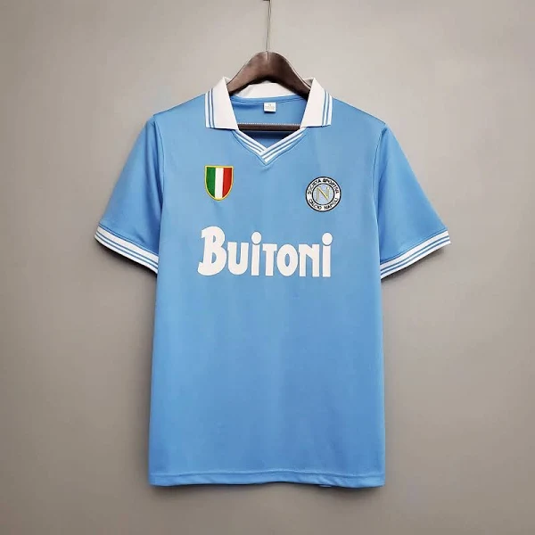 Maglia Napoli vintage 86/87 home retro