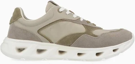 Impronte Sneakers Uomo Running in Pelle Taupe