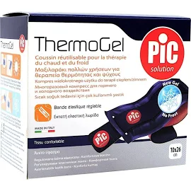 Gel termico caldo/freddo riutilizzabile, Cuscino Gel THERMO-GEL (conf.6 pezzi indivisibile) 10×26 cm