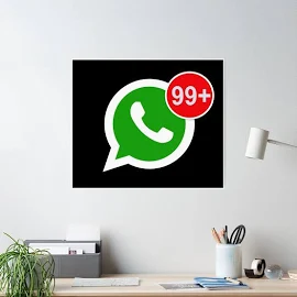 Whatsapp Messages Poster | Redbubble Whatsapp