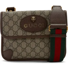 Gucci Neo Vintage Messenger GG Supreme Small Beige/Ebony