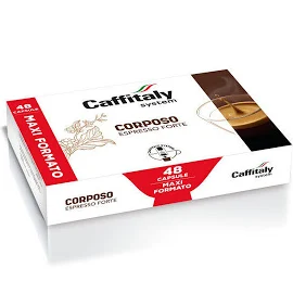 96 Capsule Caffe' Caffitaly System Corposo Offerta Risparmio