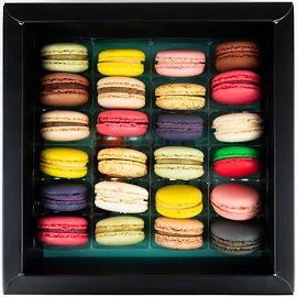 Macarons box 24 pezzi | Shop Online - Serge Milano