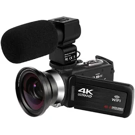 18X 48MP Youtube 4K videocamera digitale Time Lapse Blogger Vlogging videocamera Slow Motion