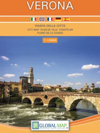 Verona. Pianta della Città 1, 12.000 (cm 67x110)