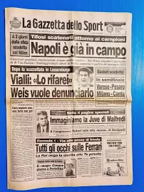 Gazzetta Dello Sport 29 Aprile 1988