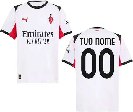 uomo Maglia AC Milan Puma Authentic Away 2025-26 Taglia