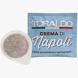 50 cialde caffè Toraldo Miscela Crema di Napoli ESE 44mm