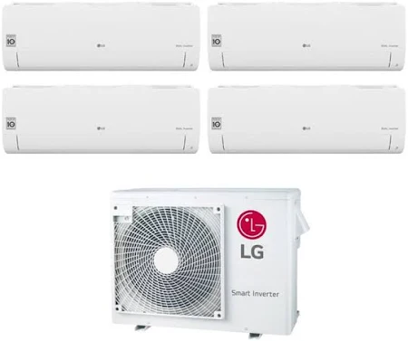 Climatizzatore Condizionatore Lg Quadri Split Inverter Serie Libero Smart 7+7+9+12 Con Mu4r25 U40 R-32 Wi-Fi Integrato 7000+7000+9000+12000