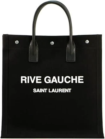 Borsa Tote Rive gauche Saint Laurent in Canvas