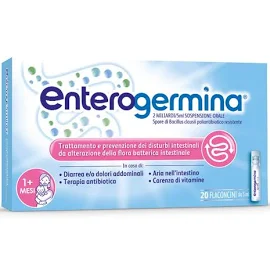 Enterogermina 2mld/5ml 20 flaconcini 20x5 ml Flaconcini bevibili | Diarrea