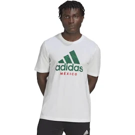 Adidas - Maglia México Fanswear Mundial Qatar 2022, Unisex, White, S