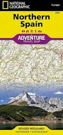 National Geographic Maps Northern Spain Nuovo