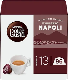 Nescafé Dolce Gusto Espresso Napoli Caffè, 6 confezioni da 16 Capsule (96 capsule)