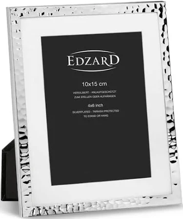 Edzard Cornice Portafoto Argento placcato Fano, 10x15 cm
