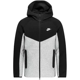 Nike Hoodie Nsw Tech Fleece Fz 2023 - Dark Grey Heather/black/white, size X-Large