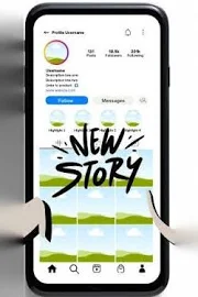 Modello Canva del kit mockup di Instagram con diritti di rivendita master / Mockup di storie Insta MRR / Mockup di post di Instagram MRR PLR fatto per