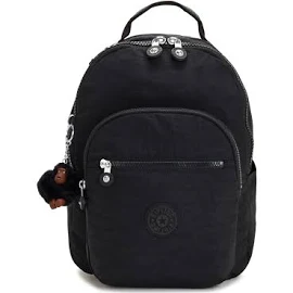 Kipling Zaino Seoul S Black Tonal Nero Piccolo Donna 100% Polyamide