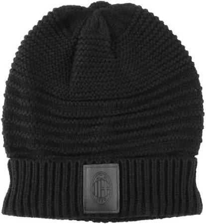Cappello Milan Nero Con Logo Originale Centrale