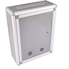 Heavy-Duty Wall-Mounted Mailbox with