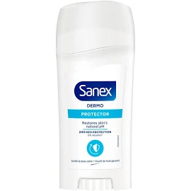 6er Pack - SANEX Deo Stick per uomini / donne "Dermo Protector" 0% alcohol - 65ml