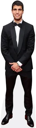 Carlos Alcaraz Garfia Bow Tie mini formato. Celebrity Cutouts. Altro giocattoli e modellismo. 5056718505851