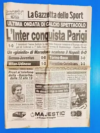 Gazzetta Dello Sport 6 Settembre 1984