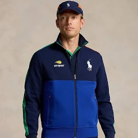 Polo Ralph Lauren - Giacca US Open Team raccattapalle - Uomo - Blue - Taglia/Misura: L