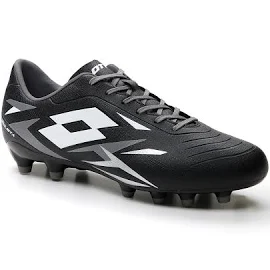 Scarpe calcio Lotto Uomo solista 700 VI FG-PELLE-NERO-218133-9GK