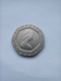 1982 - 20 Pence - Elizabeth Ii - Moneta Circolata Intatta Molto Rara