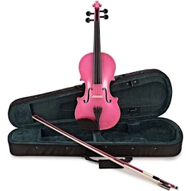 Primavera - Set per Violino 3/4, Colore: Rosa (Rainbow Fantasia Pink)