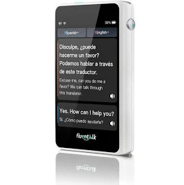 Fluentalk di Timekettle, dispositivo traduttore T1 mini, senza bisogno di Wi-Fi,traduzione fotografica, traduttore vocale istantaneo senza WiFi, con