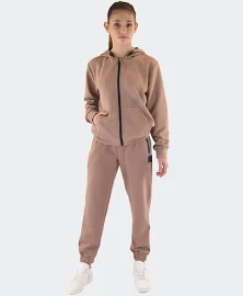 Hero Tuta in Tech Fleece Full Zip con Jogging - Brownie / S