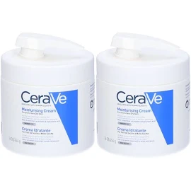 CeraVe Crema Idratante Set da 2 2x454 g | Cosmetici e Igiene | Idratanti del Corpo