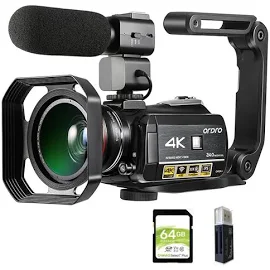 Videocamera Videocamera digitale 4K professionale, Ordro AC3 Youtube Rugby Videocamere Vlog