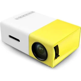 Projecteur vidéo Portable Yg300 Full HD 1080p - Jaune