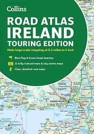 Collins Maps Road Atlas Ireland: Touring Edition A4 Paperback