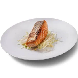 Trancio di Salmone con insalatina di Indivia e Mela