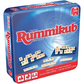 Jumbo Spiele Originale Rummikub in Scatola di Metallo