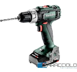 METABO TRAPANO PERCUSSIONE SB18L LITIO 2,0 Ah.