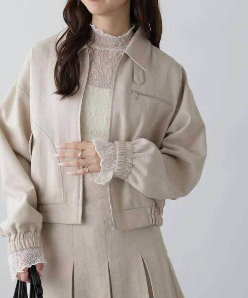 コート アウター ジップブルゾン レディース... FREE’S MART