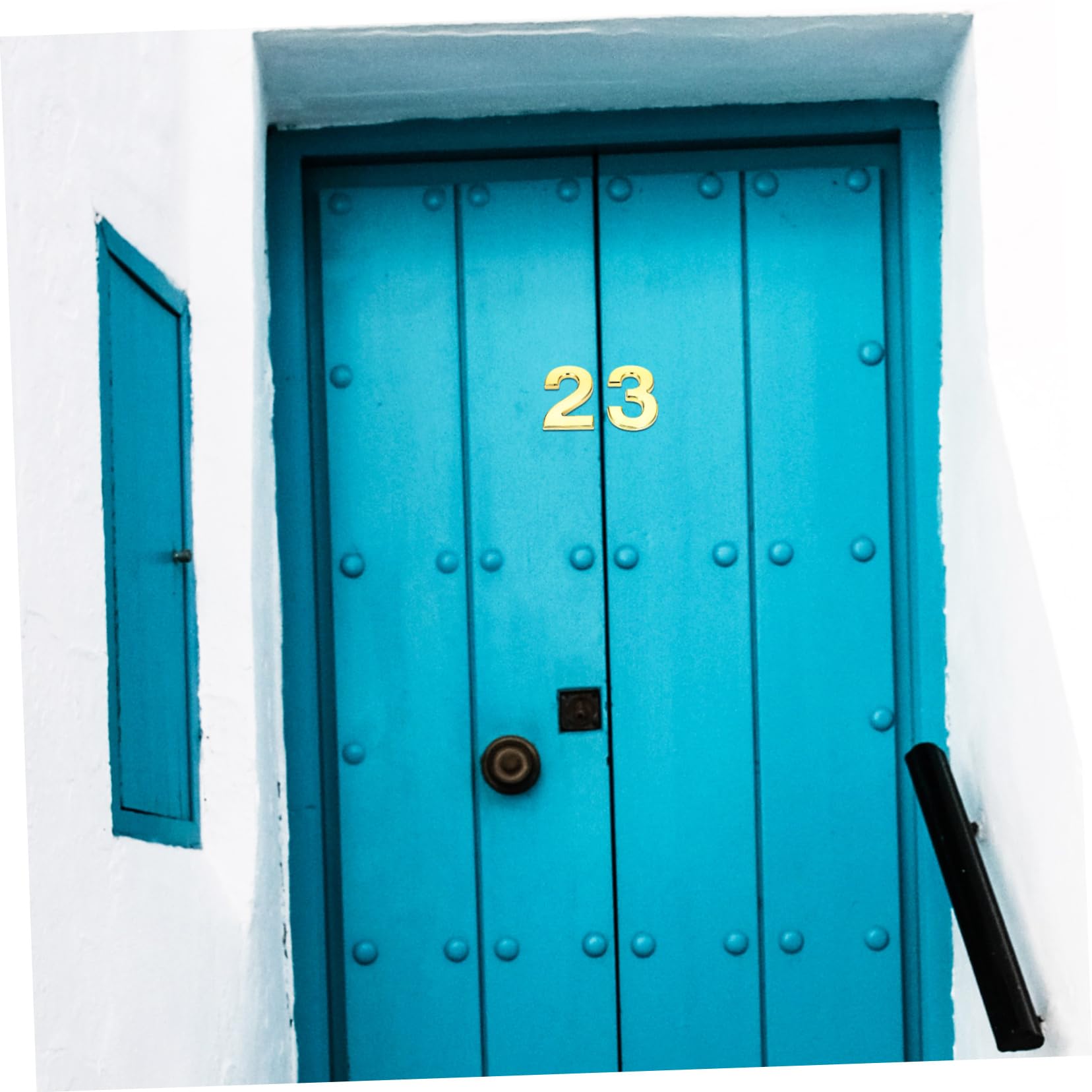 10個粘着式 アパート番号 郵便受け番号 ホームデコレーション 屋外対応 自己接着 数字プレート