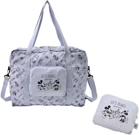 再入荷/ミッキー&フレンズ トートバッグ 2WAY ポケッタブル DISNEY TRAVEL