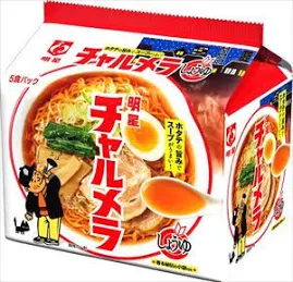 明星 チャルメラ しょうゆラーメン 5食パック×12個