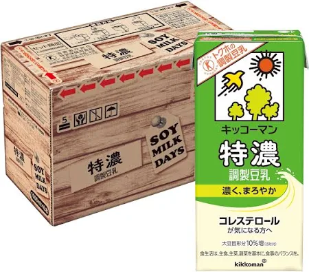キッコーマン 特濃調製豆乳 SOYMILK DAYS