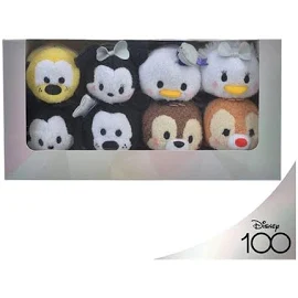 【ディズニー公式】ツムツム ぬいぐるみ ミッキー&フレンズ セット TSUM TSUM THE Disney100 PLATINUM Celebration Collection かわいいおもちゃ 新品 ディズニーストア