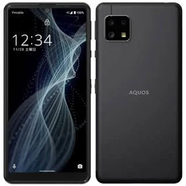 [中古美品] 【SIMロック解除済】Y!mobile AQUOS sense4 basic A003SH ブラック 【本体】