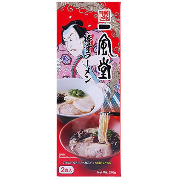 渡辺製麺/一風堂豚骨ラーメン2食