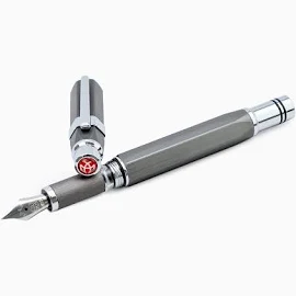 TWSBI Precisionガンメタル万年筆、f